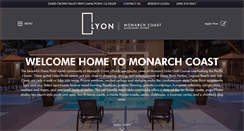 Desktop Screenshot of lyonmonarchcoast.com