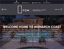 Tablet Screenshot of lyonmonarchcoast.com